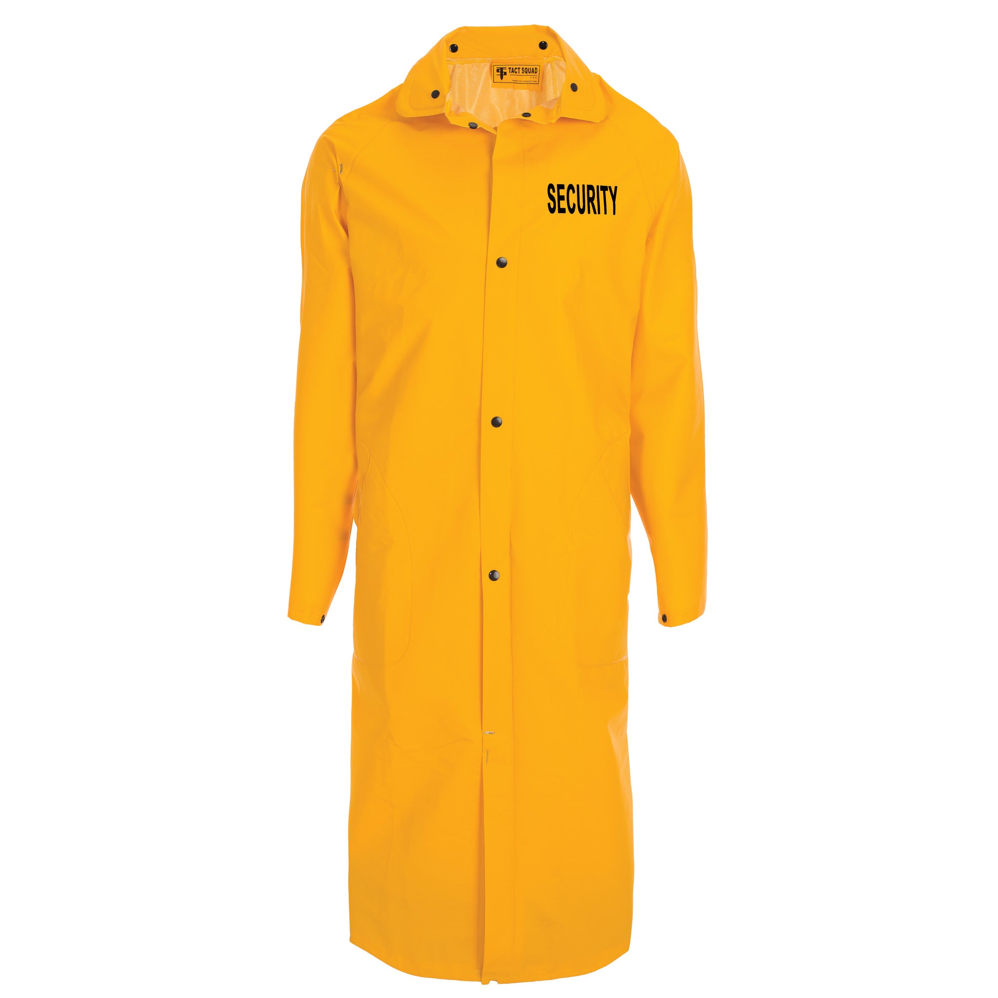 Tact Squad PVC Coated Raincoat with Removable Hood (6011)