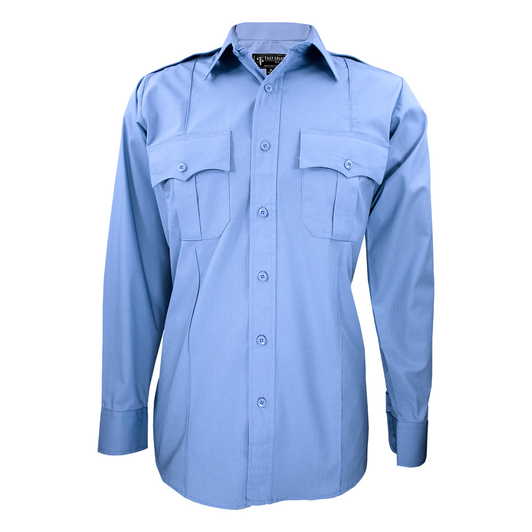 Tact Squad Men's Polyester/Cotton Long Sleeve Uniform Shirt (8003)