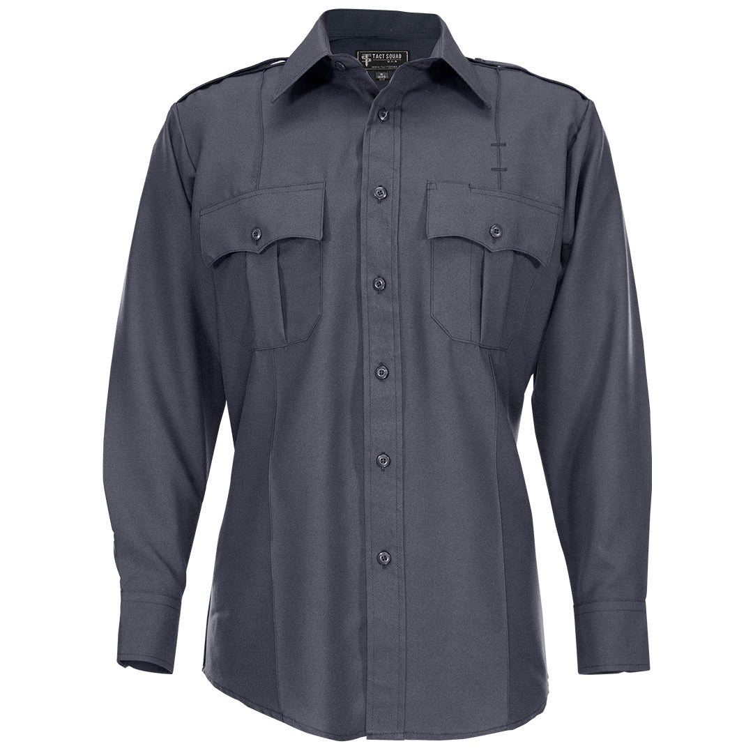 Tact Squad Men's Polyester/Cotton Long Sleeve Uniform Shirt (8003)