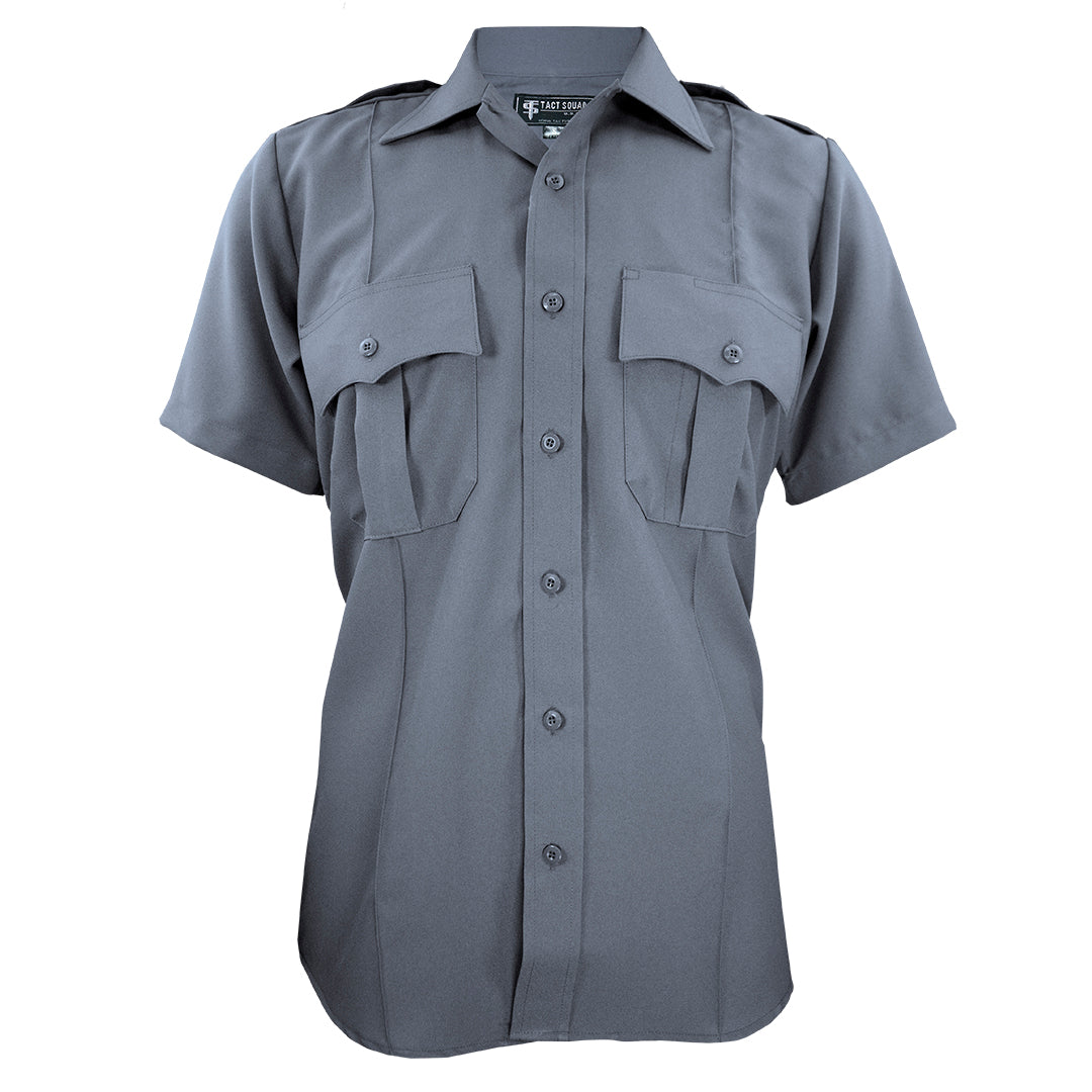 Tact Squad Men's Polyester/Cotton Short Sleeve Uniform Shirt (8013)