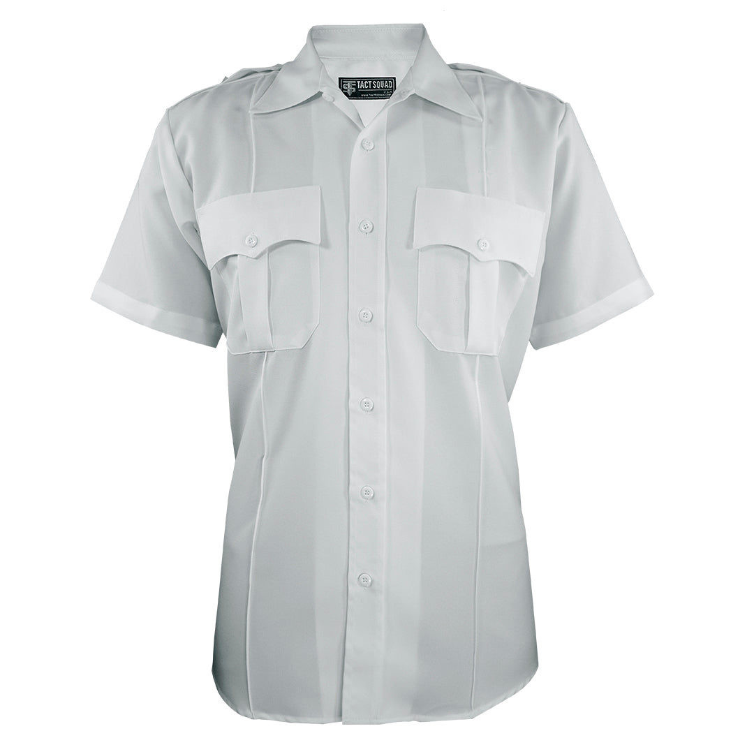 Tact Squad Men's Polyester/Cotton Short Sleeve Uniform Shirt (8013)