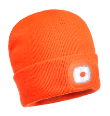 Portwest Beanie LED Head Light USB Rechargeable (B029)