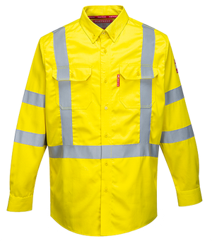 Portwest Bizflame 88/12 FR Hi-Vis Shirt (FR95)