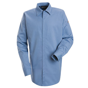 Bulwark Concealed-Gripper Pocketless Shirt - Cat 2 - (SLS2)