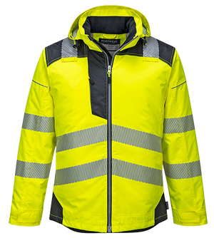 Portwest Vision Hi-Vis Rain Jacket (T400)