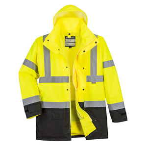 Portwest Hi-Vis Executive 5-in-1 Jacket (US768YBR)