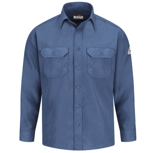 Bulwark Mens Button Front Deluxe Shirt - Cat 1 - (SND2)